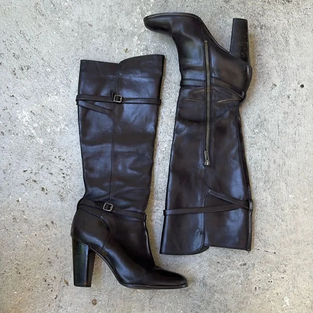 Frye leather boots